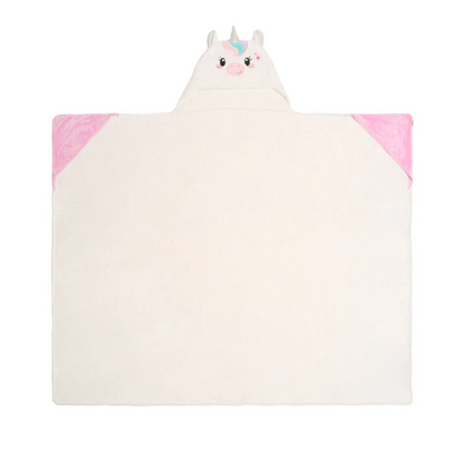 Cobertor com capuz unicórnio - Cosy Hugs Legami