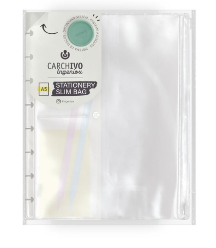 Estojo Carchivo Slim Bag A5 P/ Caderno Ingeniox