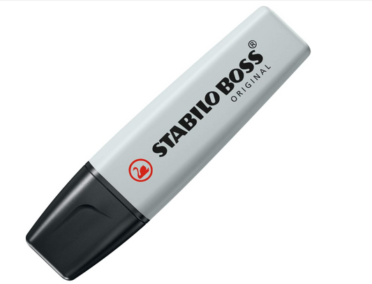 Sublinhador Stabilo dusty grey pastel