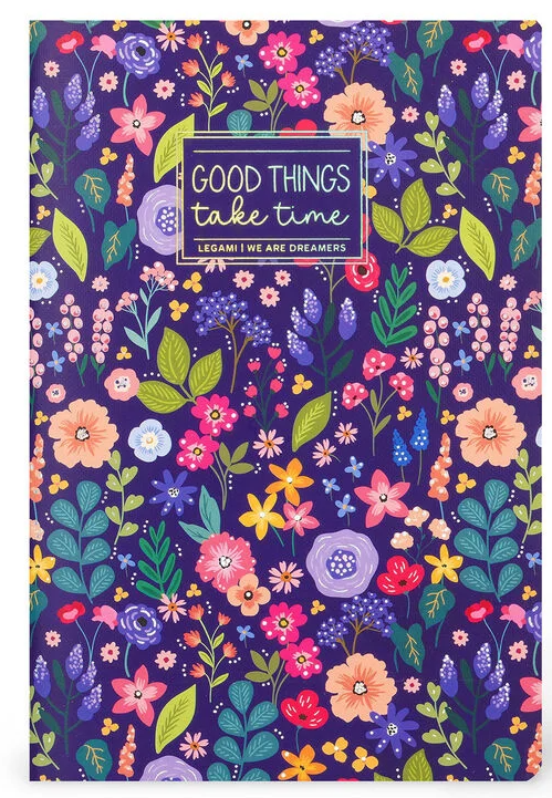Caderno Legami A5 Liso - Flowers