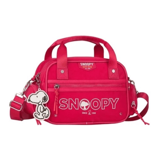 Bolsa de mão Snoopy 30CM Rosa