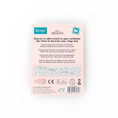 Pins Arco-íris, unicórnio, coração, estrela e cerejas Mr.Wonderful