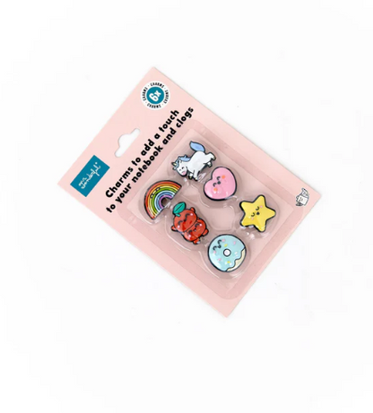 Pins Arco-íris, unicórnio, coração, estrela e cerejas Mr.Wonderful