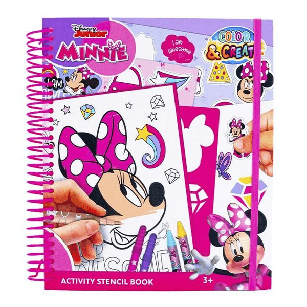 Livro de desenho e Atividades Minnie Mouse