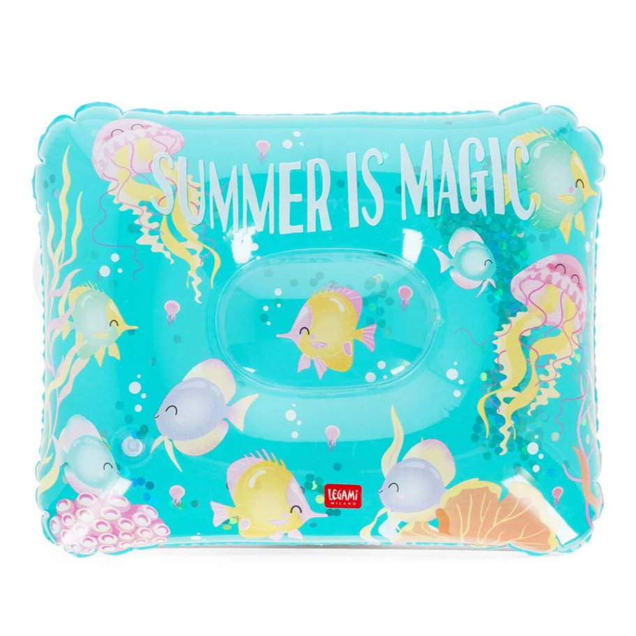 Almofada insuflável Legami -  "Summer is Magic"