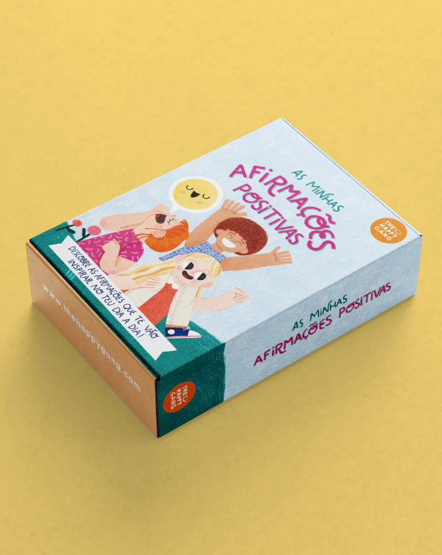 Flashcards - As Minhas Afirmações Positivas - The Happy Gang