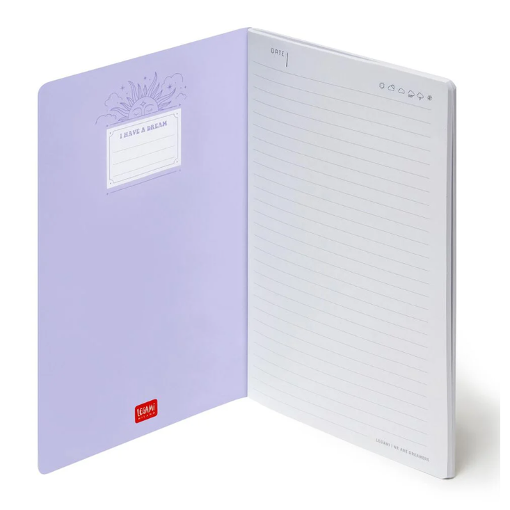 Caderno com linhas A5 tarot - Legami