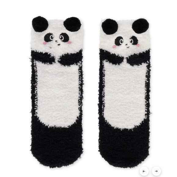 Meias antiderrapantes Legami Panda Criança