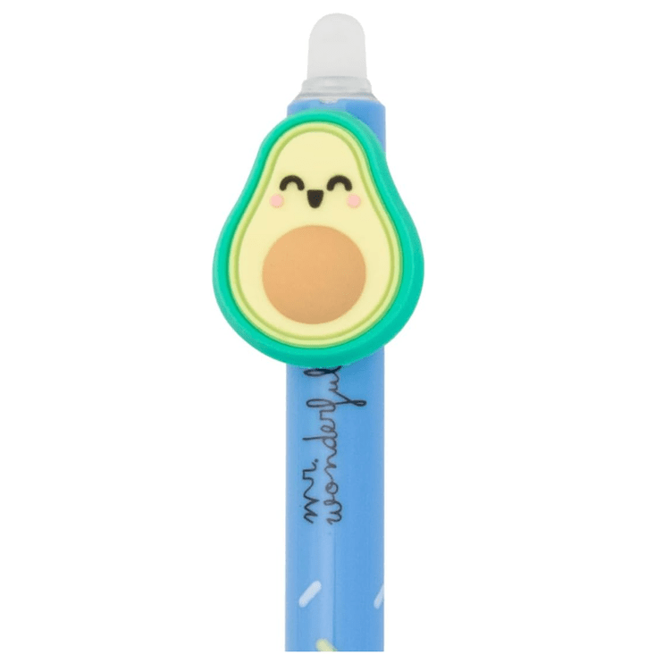 Caneta Apagável e retrátil Abacate - Mr. Wonderful