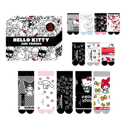 Conjunto 12 pares de meias Hello Kitty "Edição limitada"