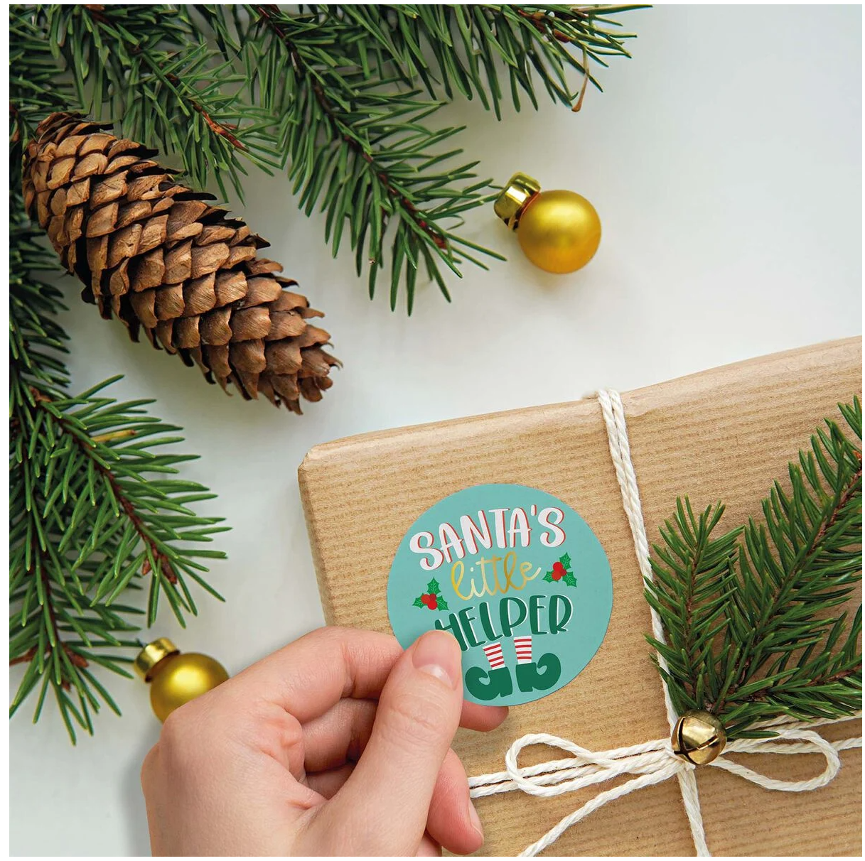 Livro de autocolantes de Natal Legami