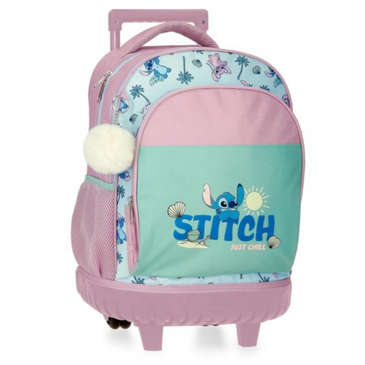 Mochila Trolley Stitch Just chill