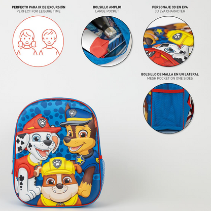 Mochila Patrulha pata pré-escolar