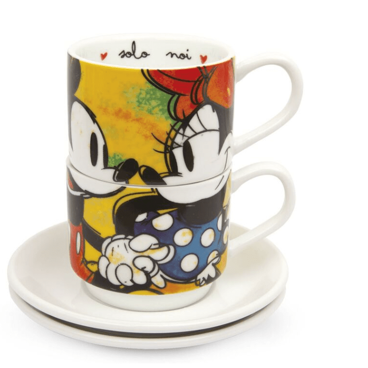 Conjunto 2 canecas expresso Mickey & Minnie
