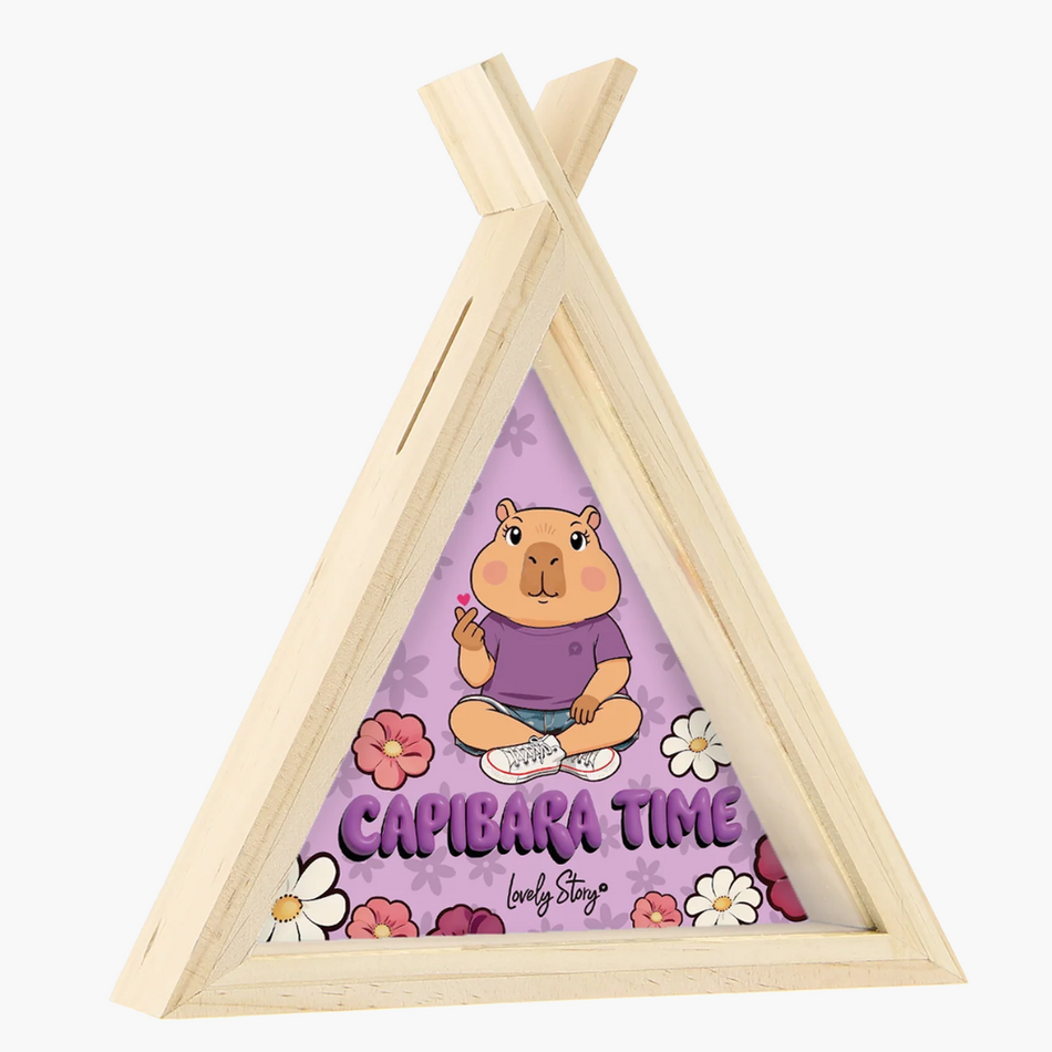 Mealheiro Capivara - Madeira - Capivara Time