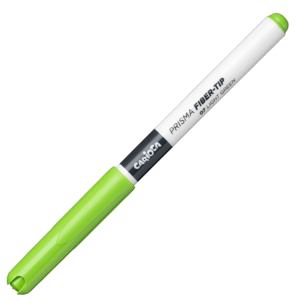 Marcador Carioca plus Prisma fiber-tip Verde claro