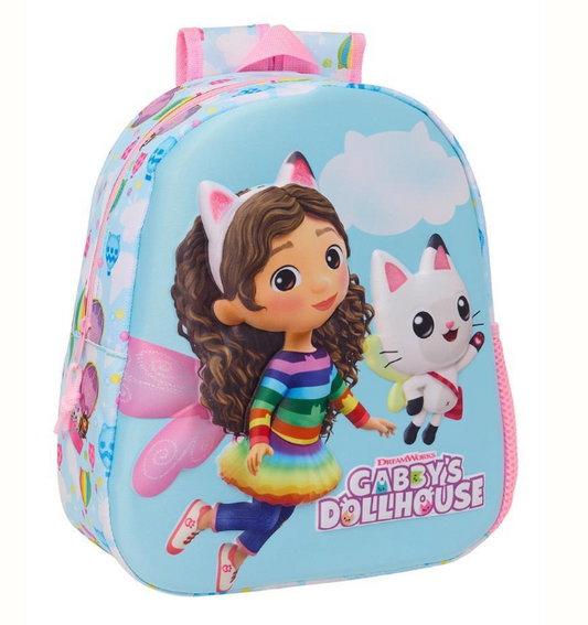 Mochila pré-escolar Gabby Dollhouse