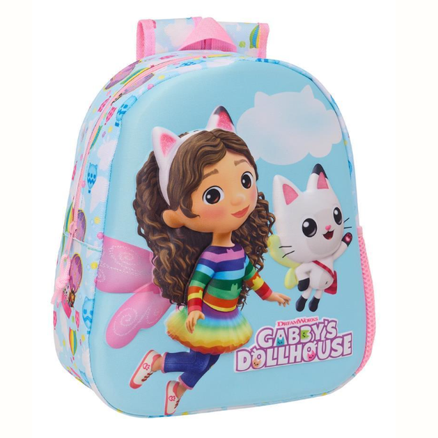 Mochila pré-escolar Gabby Dollhouse