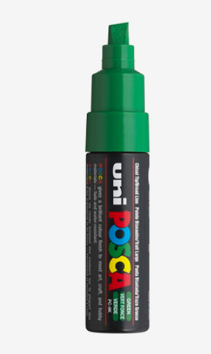 Marcador uni posca 8K Verde