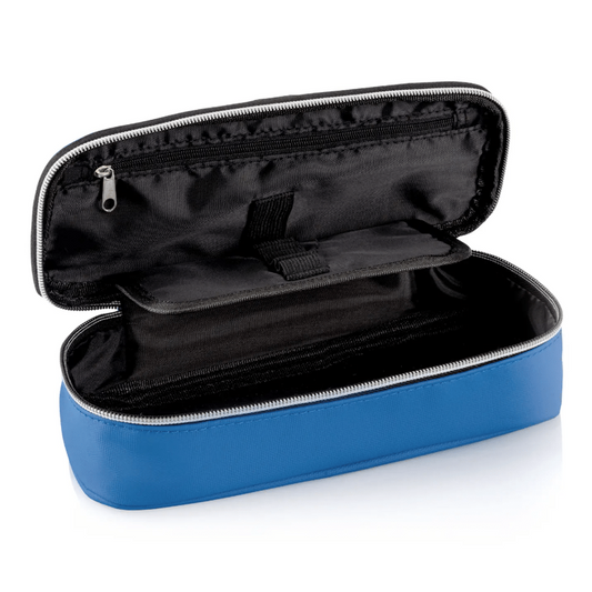 Estojo Oval Azul