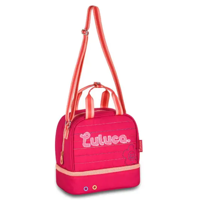 Lancheira térmica Luluca Rosa