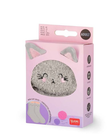 Meias antiderrapantes Legami Kitty Adulto