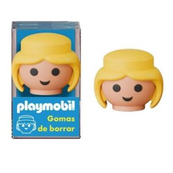 Borracha Playmobil Menina