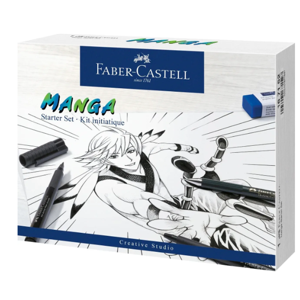 Kit de iniciação em pintura Manga - Faber-castell