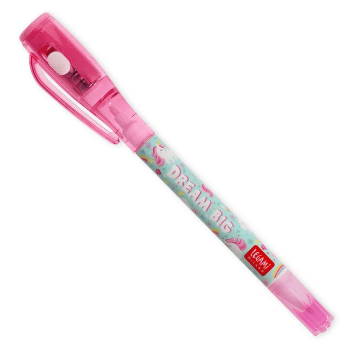 Caneta tinta invisível Unicórnio Legami