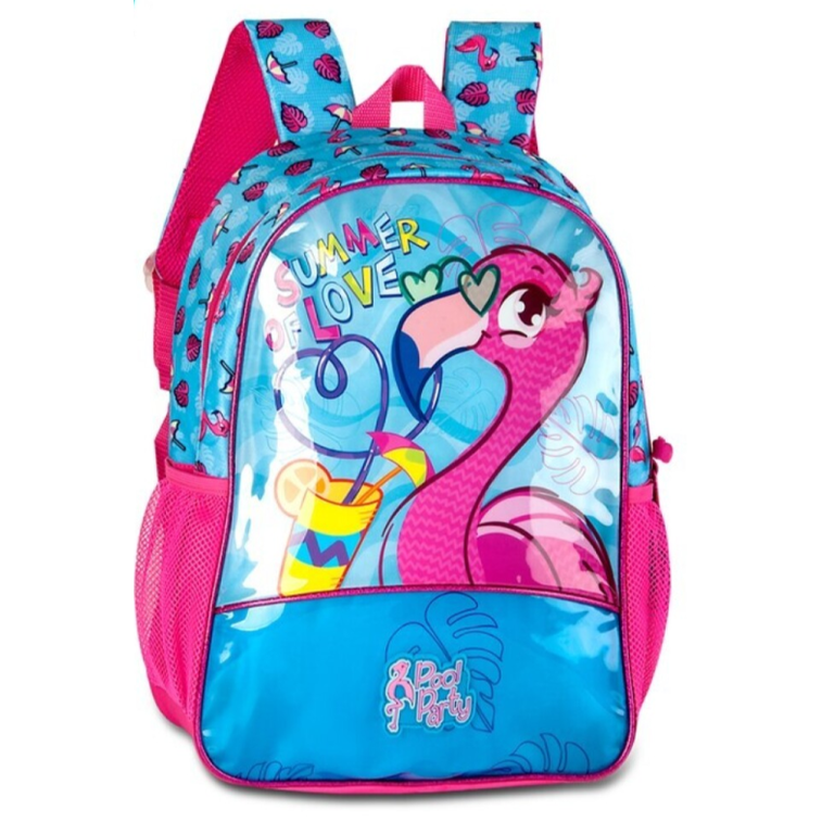 Mochila escolar Flamengo 40cm