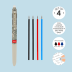 Recargas Canetas legami 3 cores - Papelaria Encantada
