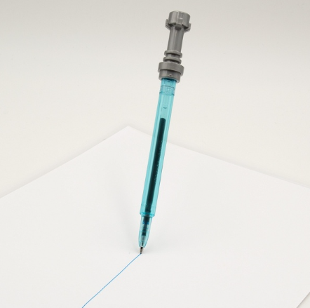 Caneta de gel LEGO Star Wars sabre de luz - Azul Claro