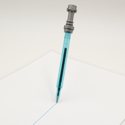 Caneta de gel LEGO Star Wars sabre de luz - Azul Claro