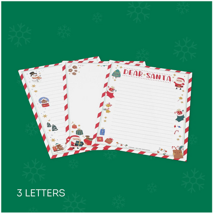 Kit de cartas do Pai Natal