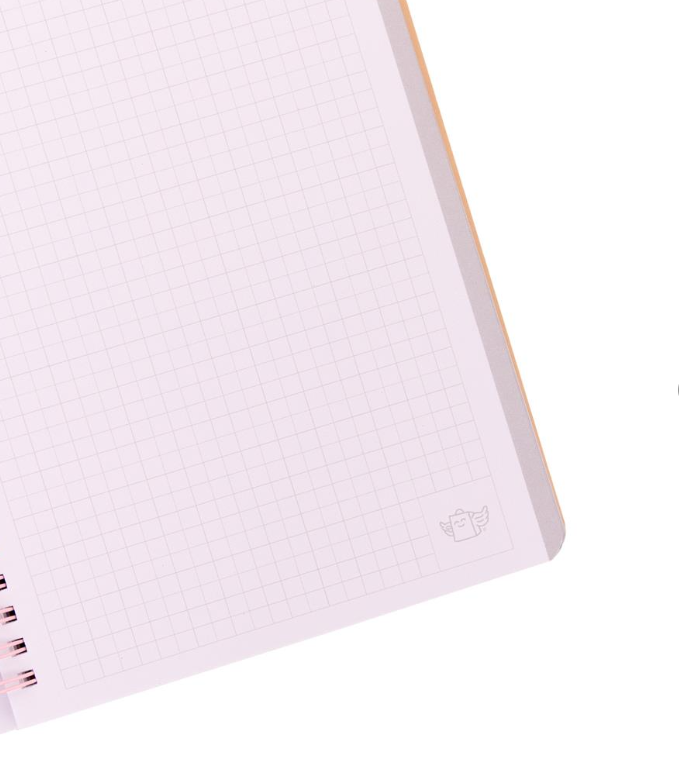 Caderno em Espiral A5 - Just me and my bubble tea - Mr wonderful