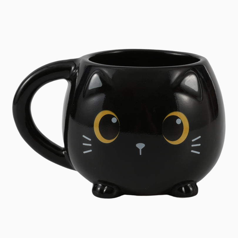 Caneca chunky Gato Preto Itotal