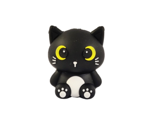 Borracha 3D itotal Gato Preto