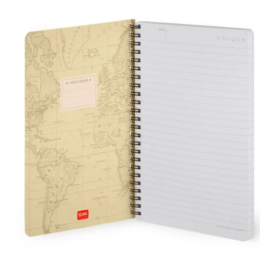 Caderno espiral A5 - Legami travel