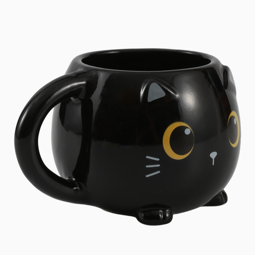 Caneca chunky Gato Preto Itotal