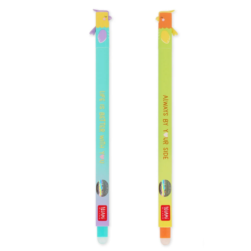 Conjunto 2 canetas apagaveis Legami Better Together - Dia dos namorados