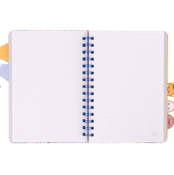 Caderno A5 com Separadores - Wonder Comic Mr wonderful