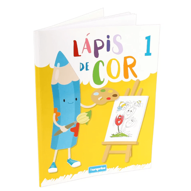 Livro para colorir - Lápis de Cor 1