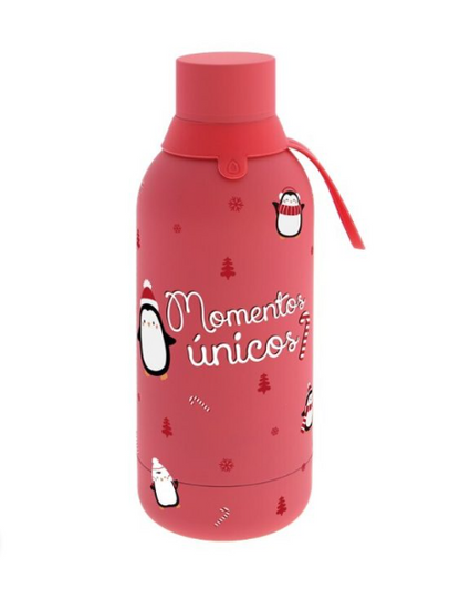 Garrafa térmica Natal 500ml - Momentos Únicos