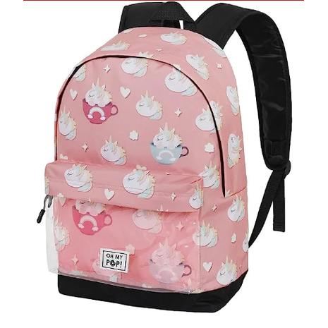 Mochila Oh My Pop! HS CLEAR Cupnicorn 41 cm