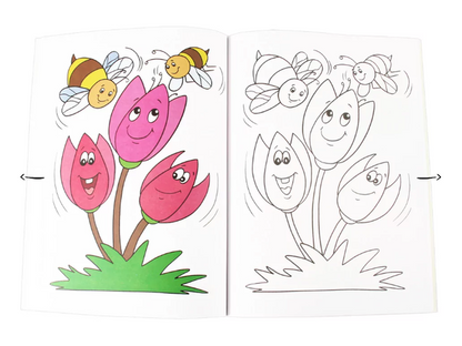 Livro para colorir - Lápis de Cor 1