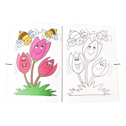 Livro para colorir - Lápis de Cor 1