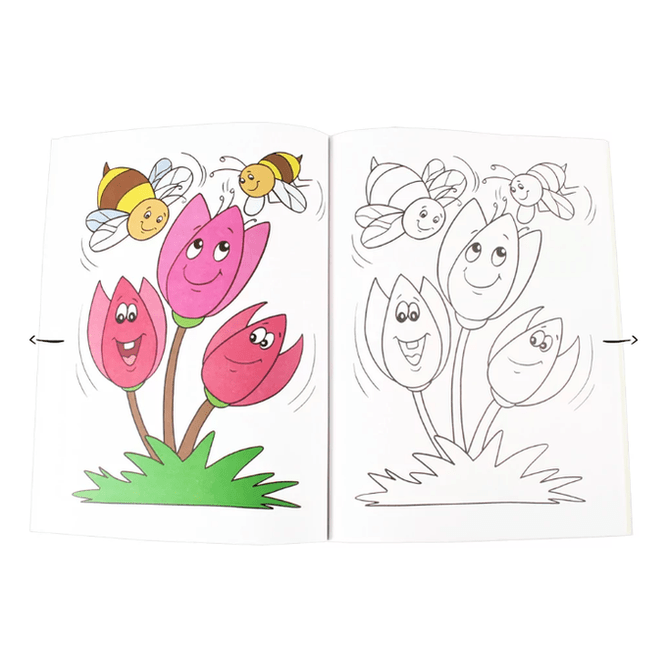 Livro para colorir - Lápis de Cor 1