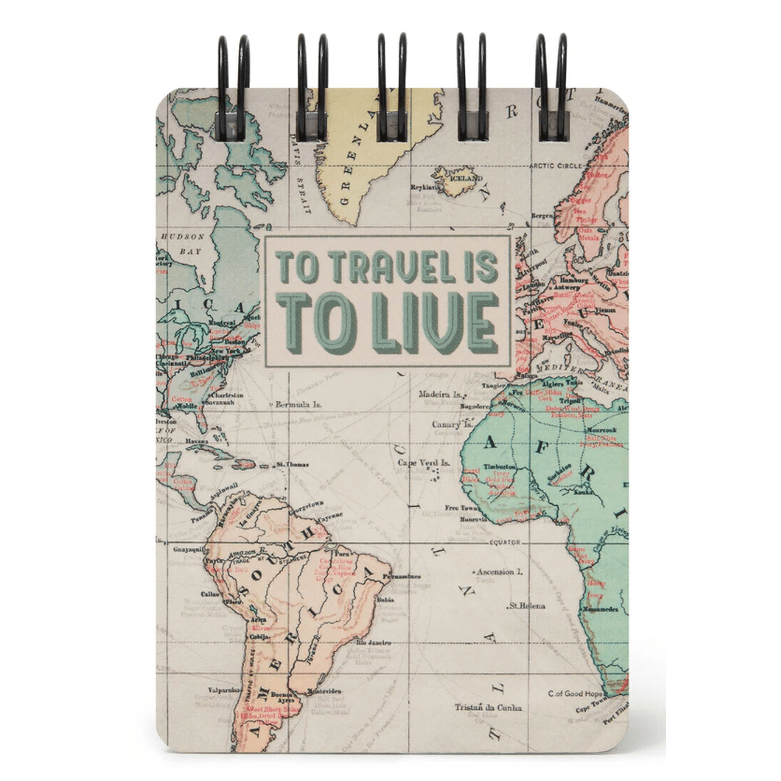 Bloco notas espiral A7 Travel Legami