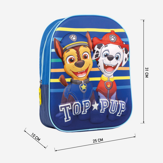 Mochila pré-escolar Patrulha pata