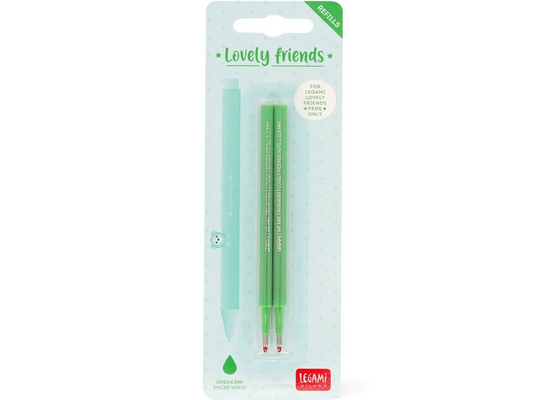 Recargas Canetas Lovely Friends - Verde 2 Unidades